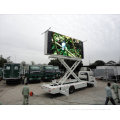 Waterproof Ip65 60hz Ph12.8mm, Ph16mm 1 / 4 Scan Truck Mounted Led Display For Rental